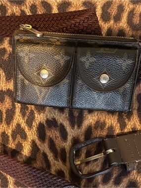 Louis Vuitton Monogram Pochette Duo Belt Bag